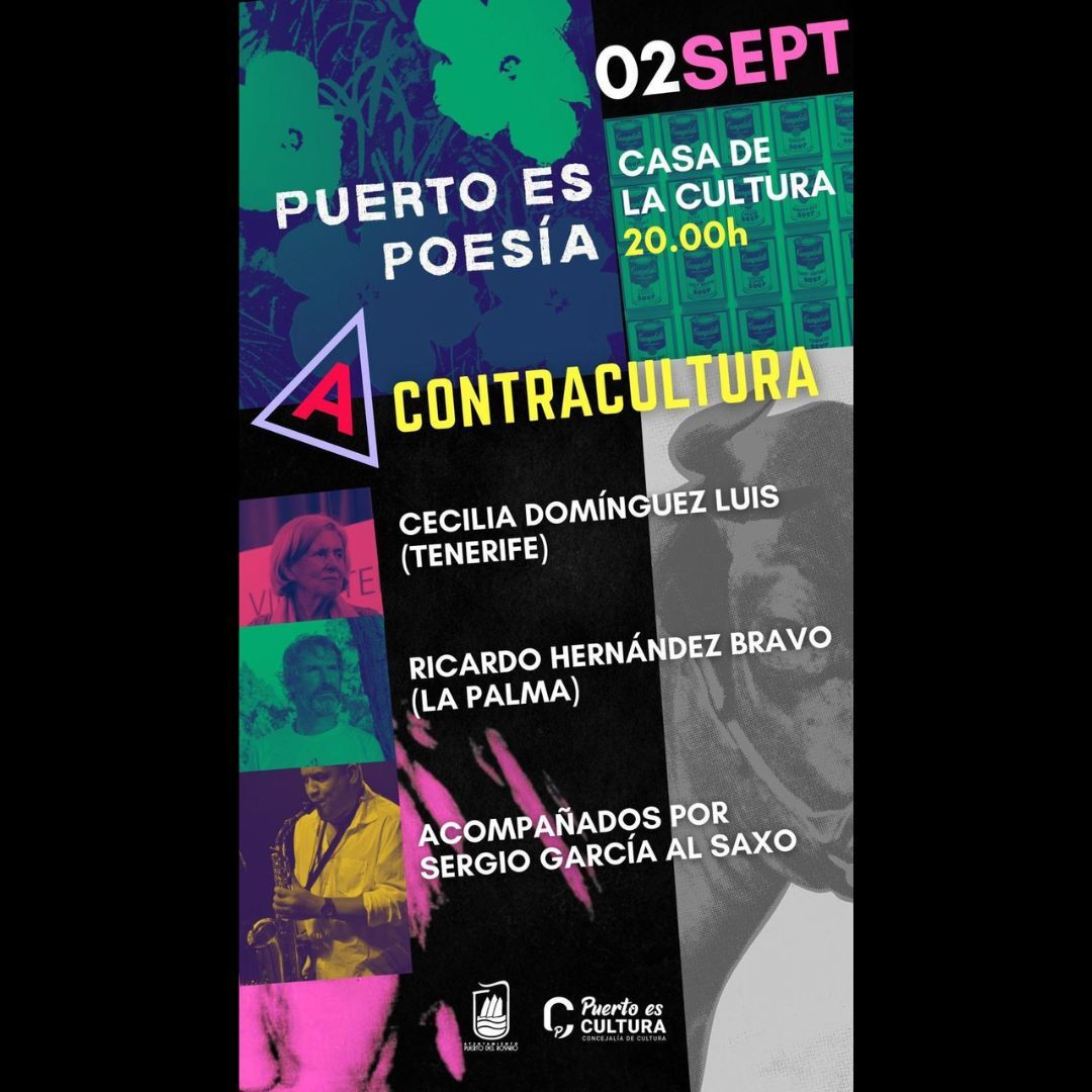 Cartel de Puerto es Poesía 2025.