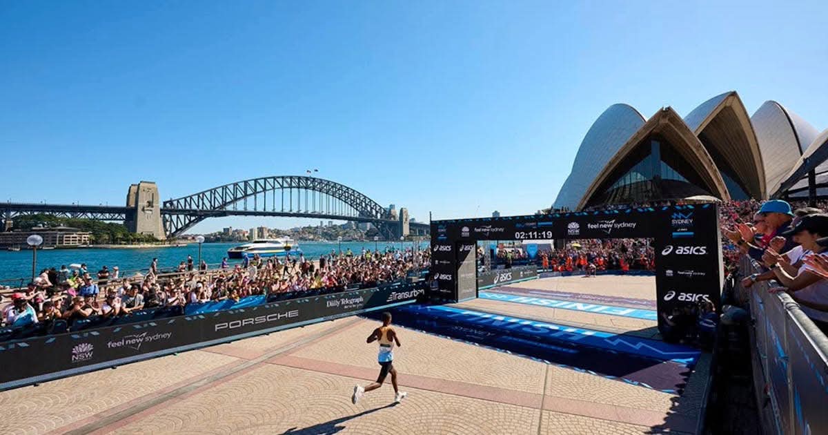 Maratón de Sidney, en una imagen oficial de la prueba