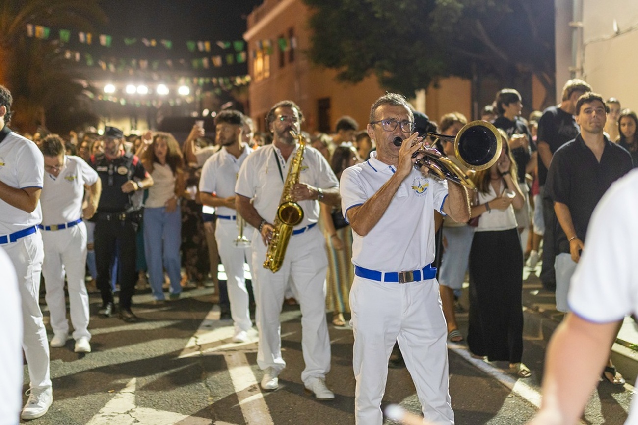 La Banda de Agaete en las Fiestas de Antigua 2025.