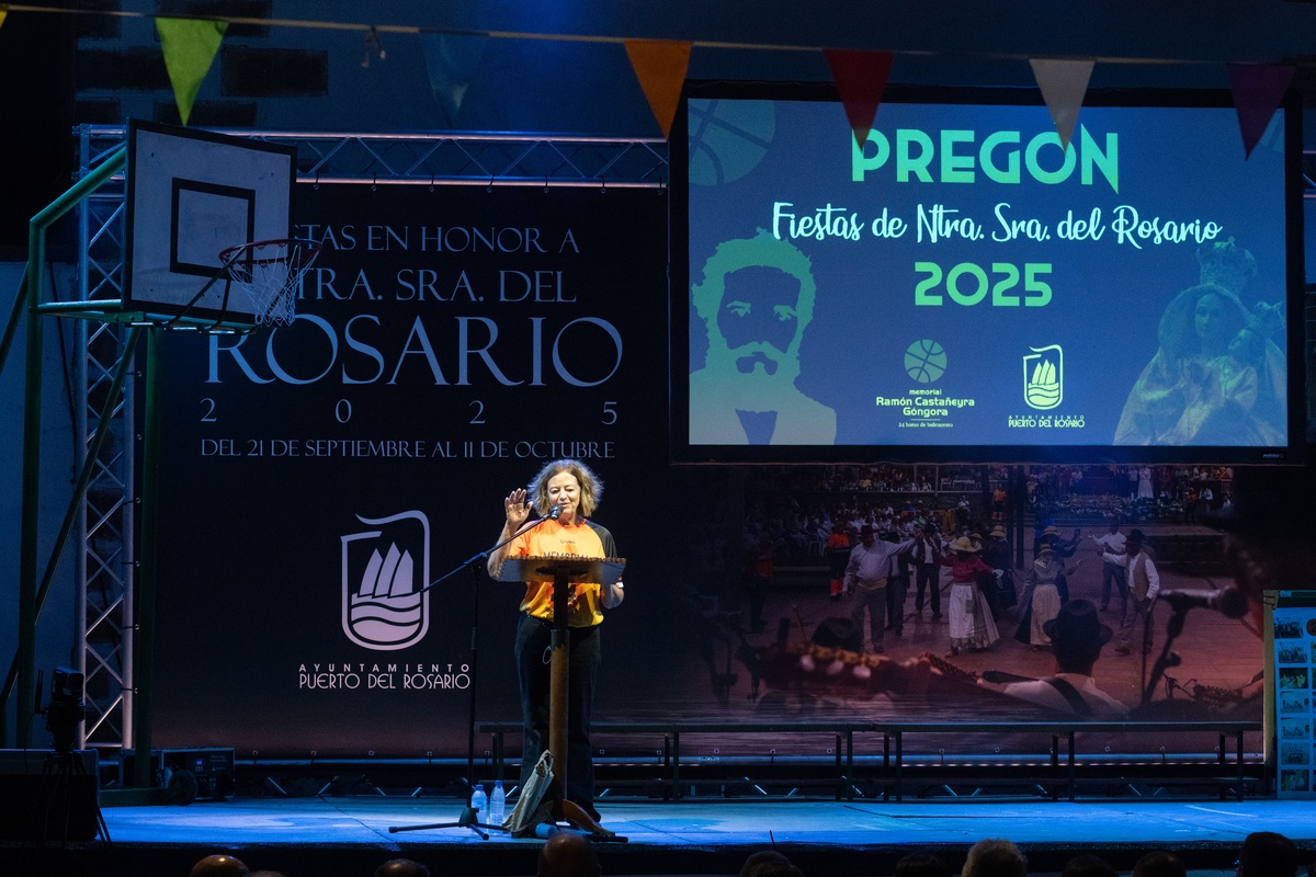 Pregón de Meracas en las Fiestas de Puerto del Rosario | ©Carlos de Saa, 2025