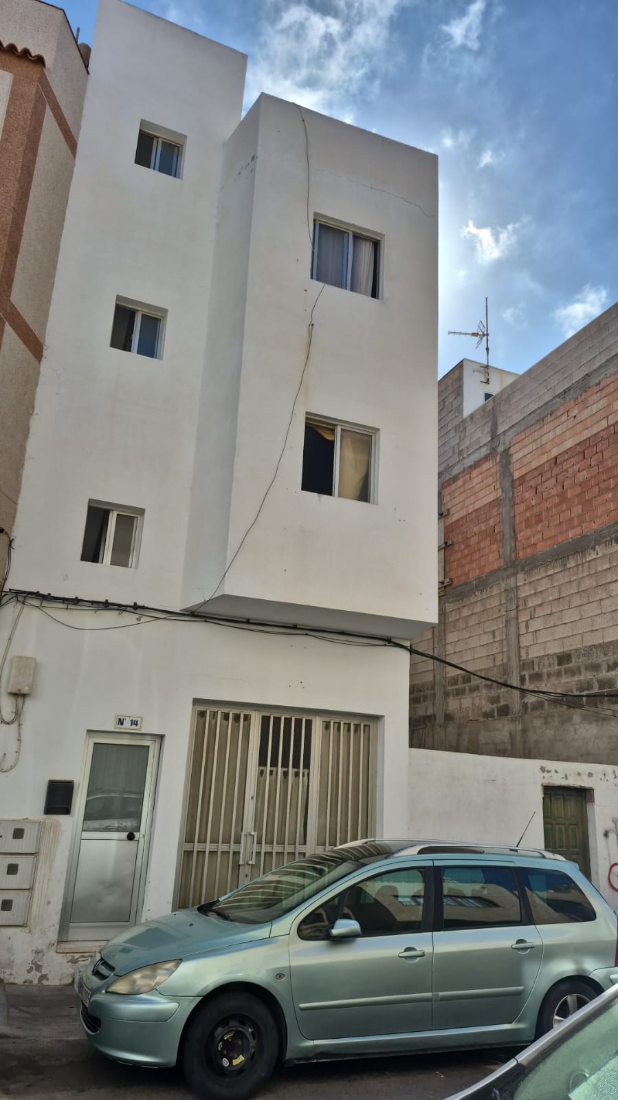 Inmueble de la familia Carballo Acosta, vecinos del del Casco Viejo.