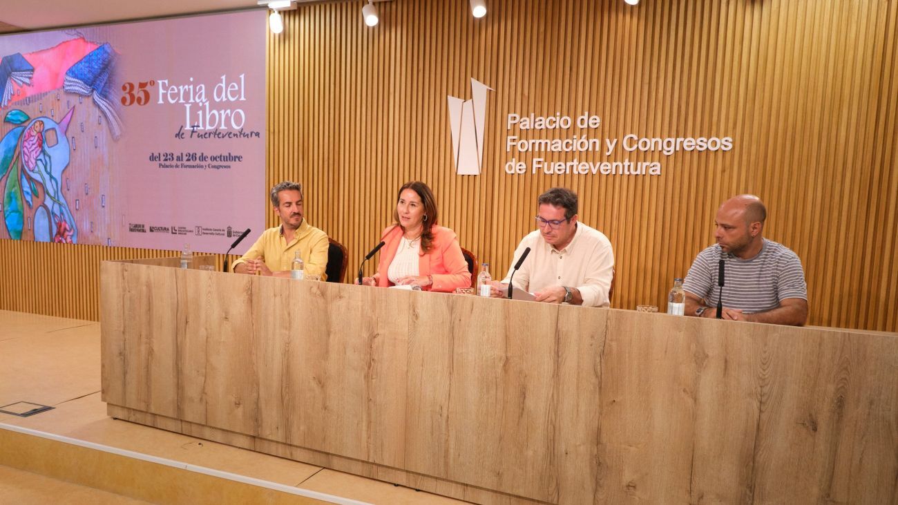 Presentación de la 35ª Feria del Libro de Fuerteventura