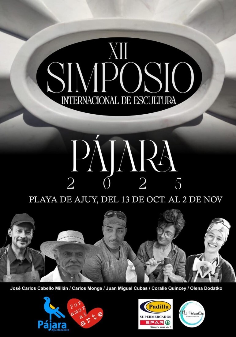 Cartel del XII Simposio Internacional de Cultura Pájara 2025