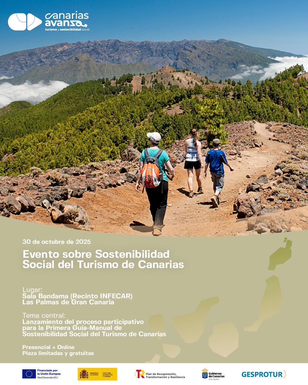 Imagen promocional de Canarias Avanza
