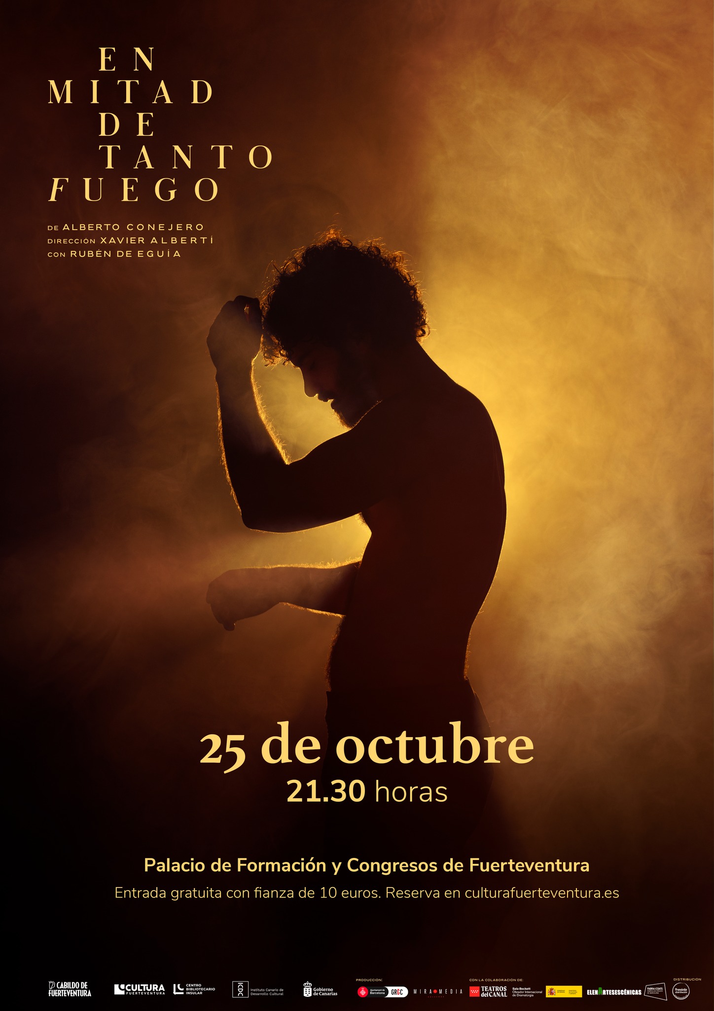 En mitad de tanto fuego, feria libro