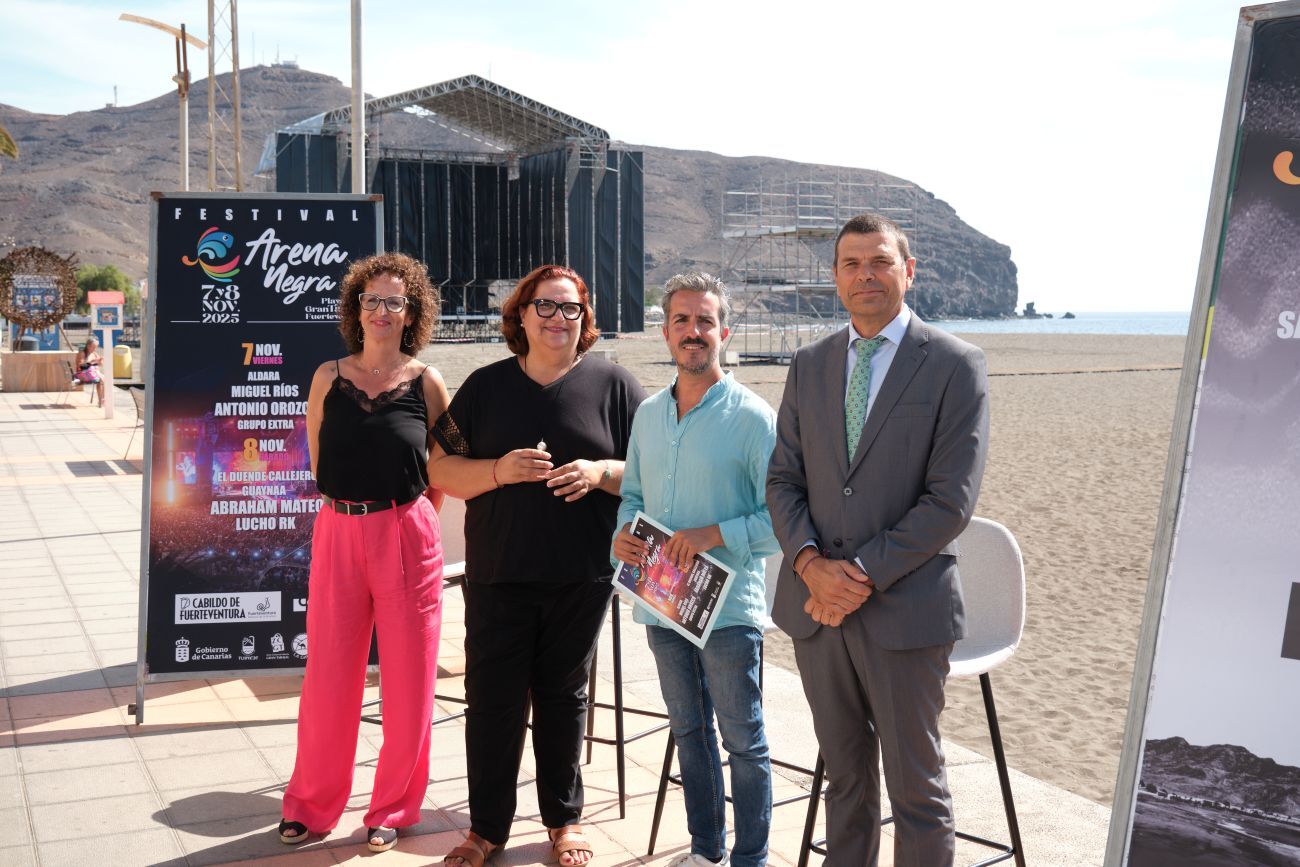 Presentación en Gran Tarajal del programa de día del Arena Negra 2025