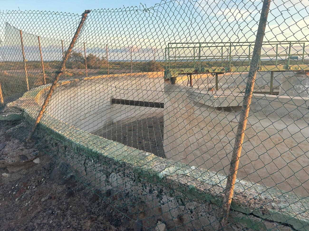 Estado de la depuradora del Saladar de Jandía.