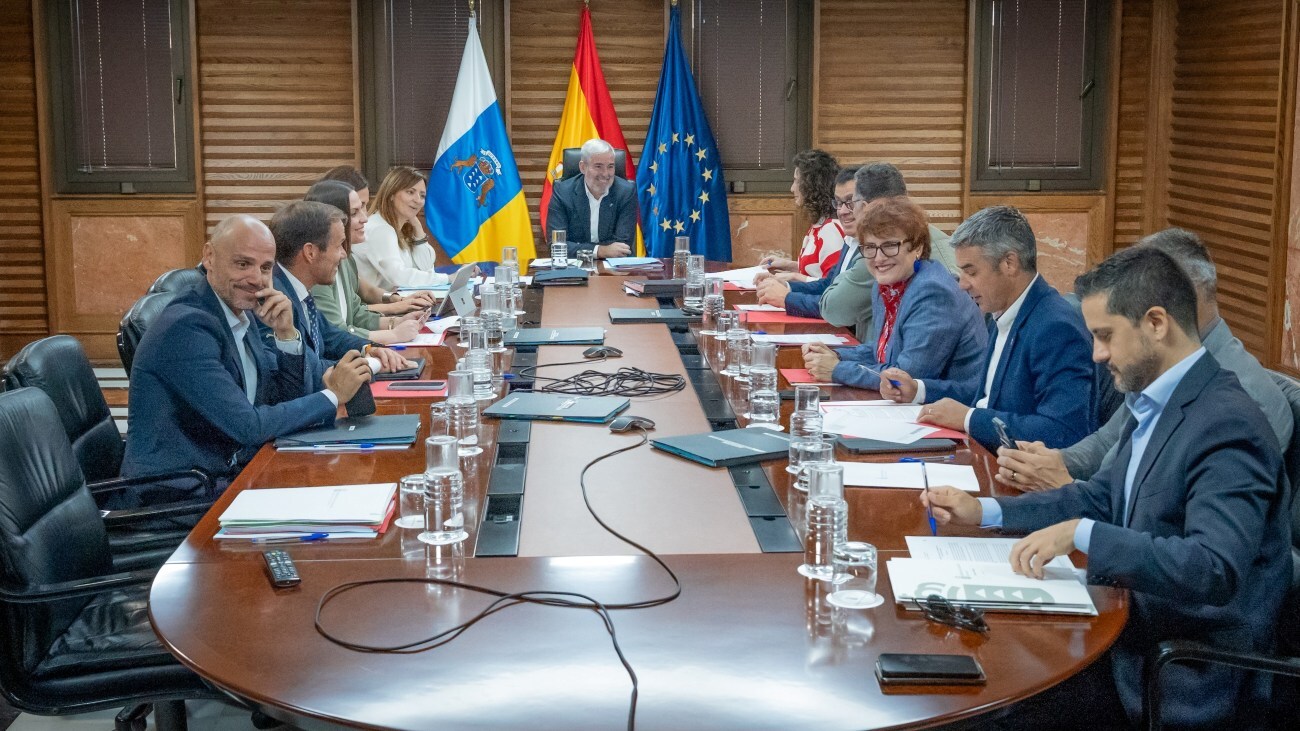 Consejo de Gobierno de Canarias, el 3 de noviembre de 2025.