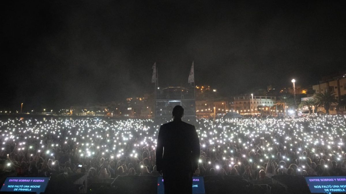 Antoni Orozco en el Festival Arena Negra.