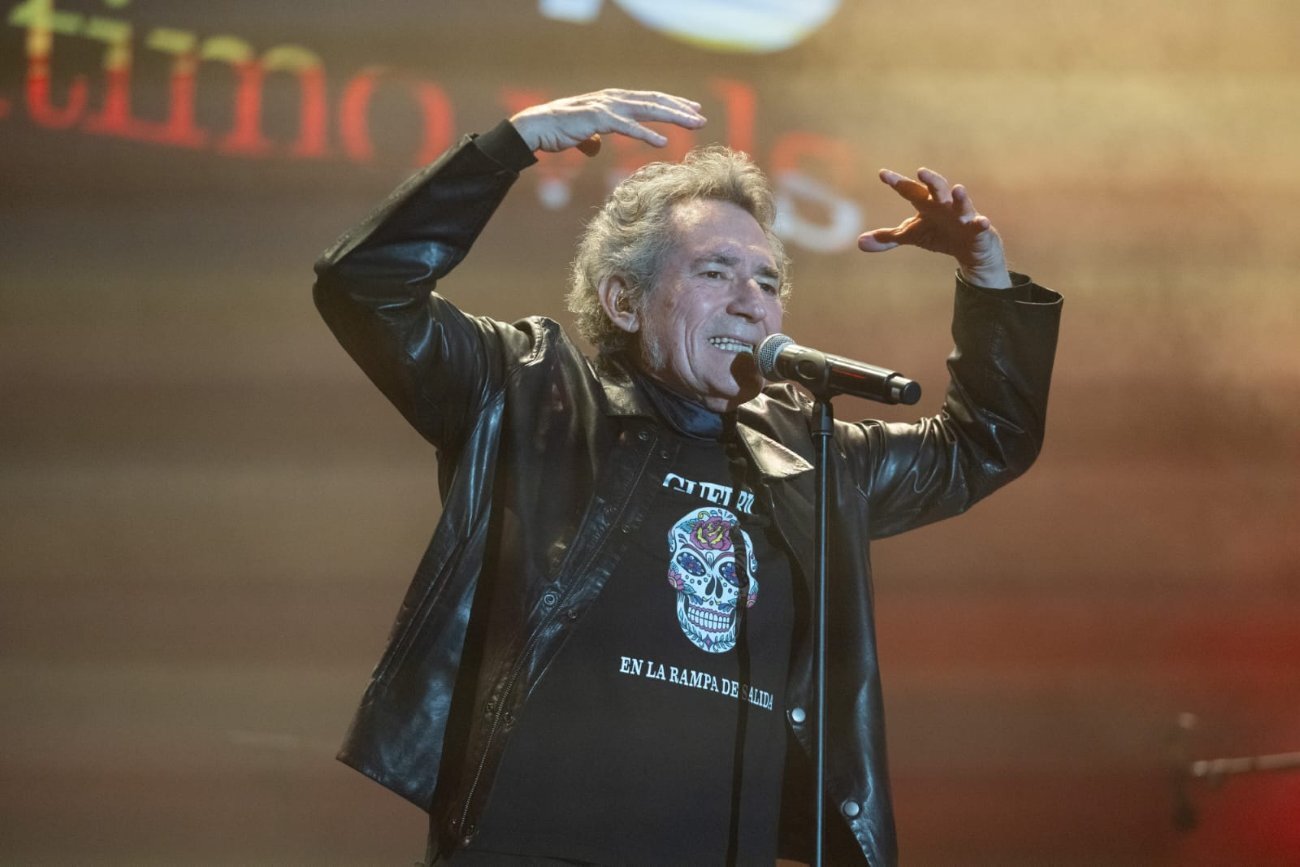 Miguel Ríos puso el rock en el Festival Arena Negra.