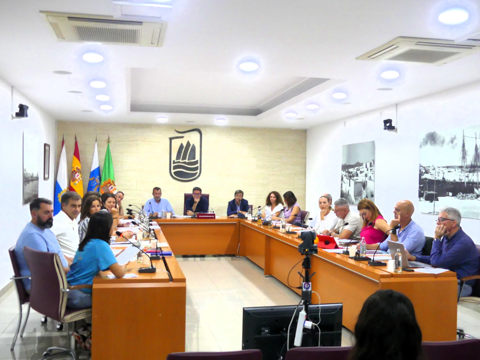Pleno del Ayuntamiento de Puerto del Rosario.