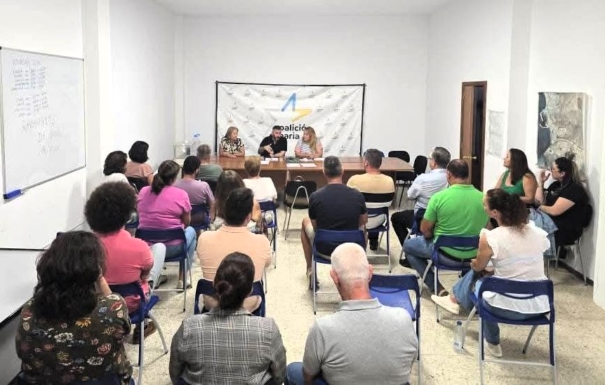 Consejo Político de CC-AM en Tuineje.