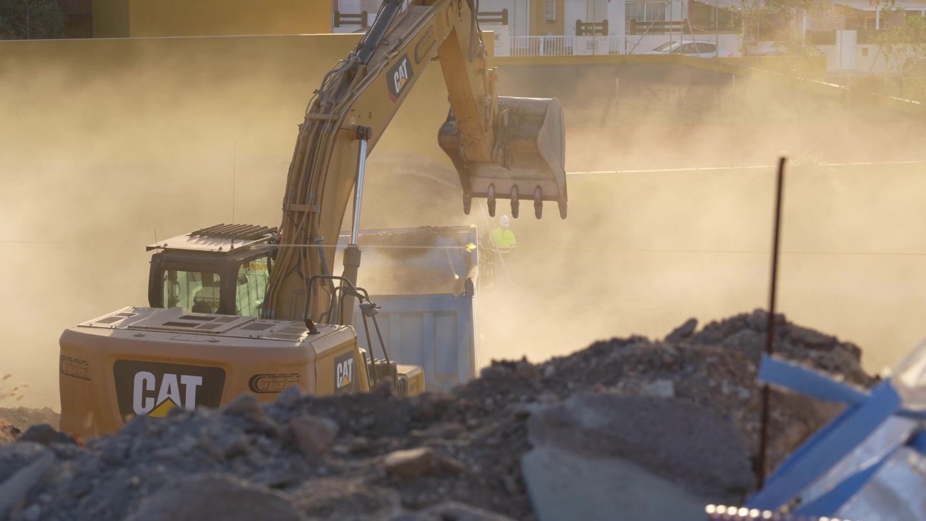 Obras de la Residencia Sociosanitaria de Gran Tarajal