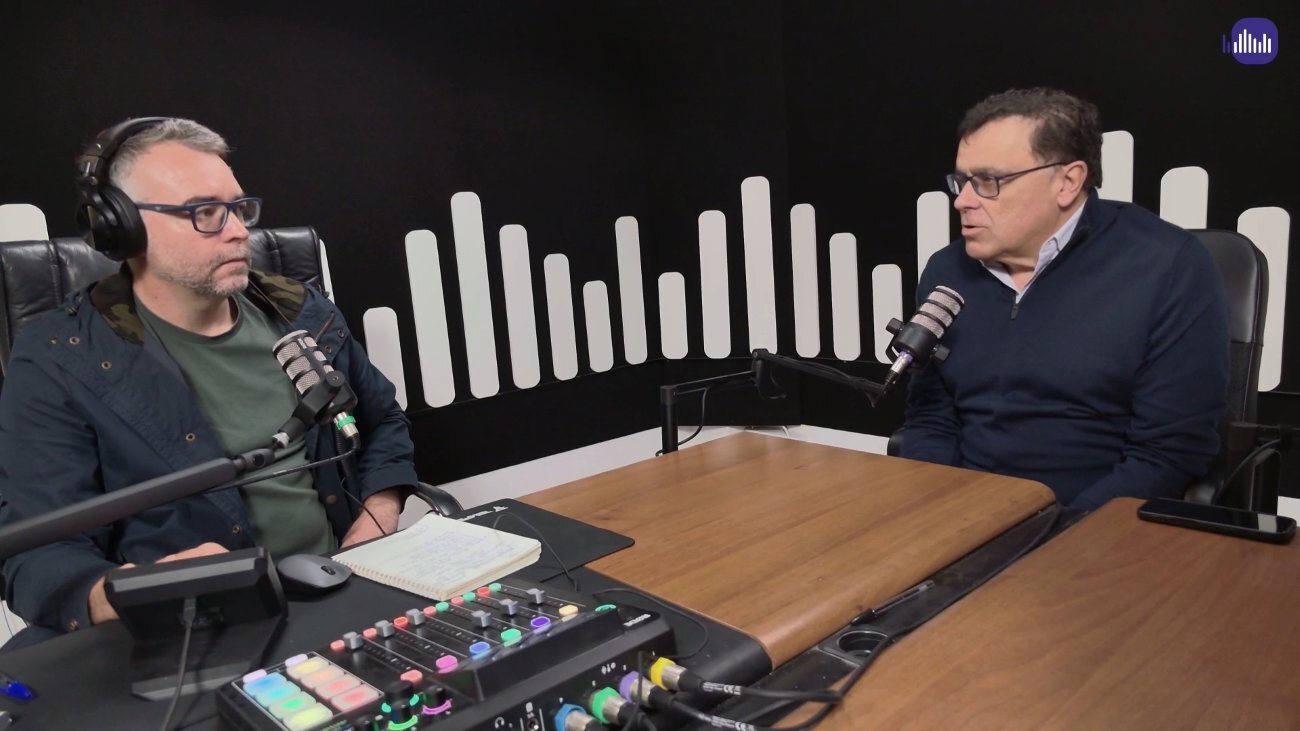 Manuel Miranda, en el estudio de Fuerteventura Digital.