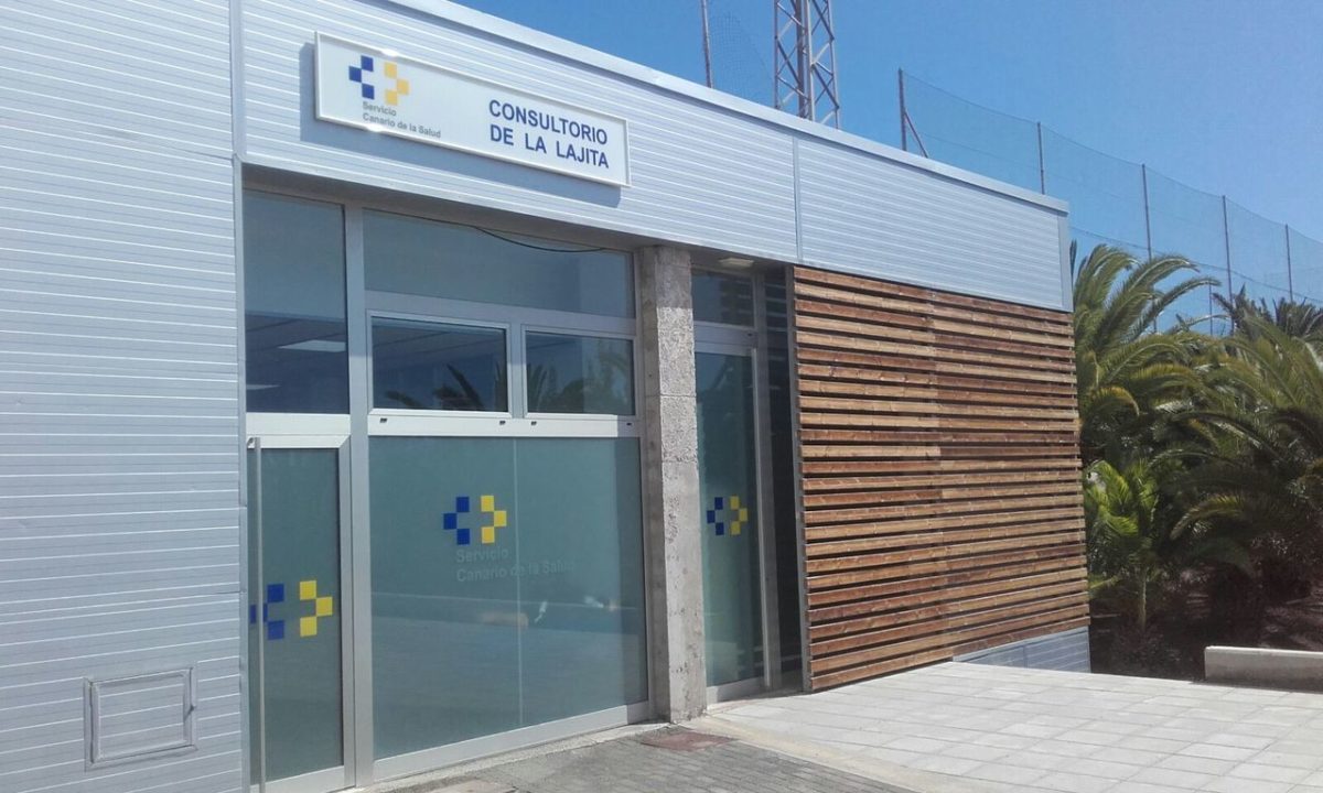 Consultorio de La Lajita, en una imagen de 2019.