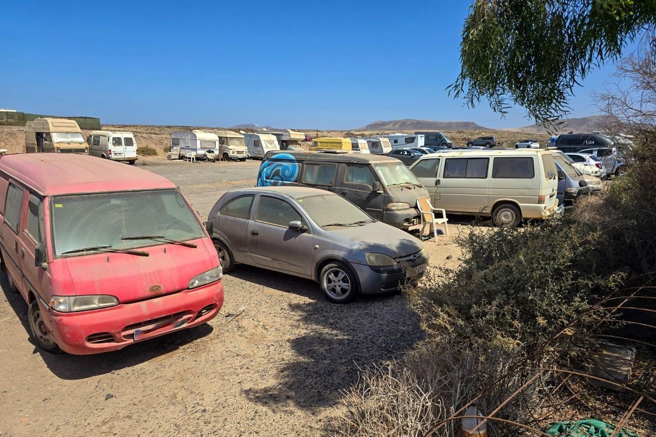 Medio ambiente, caravanas, limpieza, coches abandonados (2)
