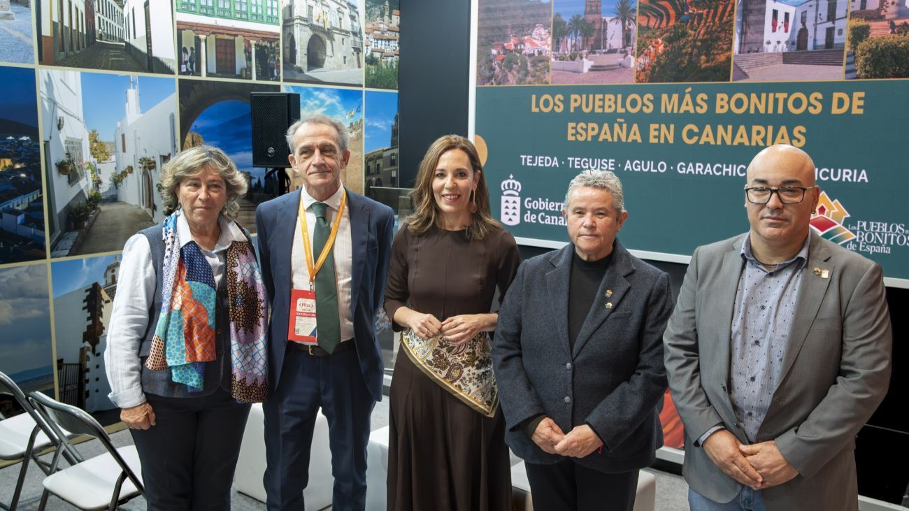 Cinco de los  Pueblos Más Bonitos de España están en Canarias, entre ellos, Betancuria.