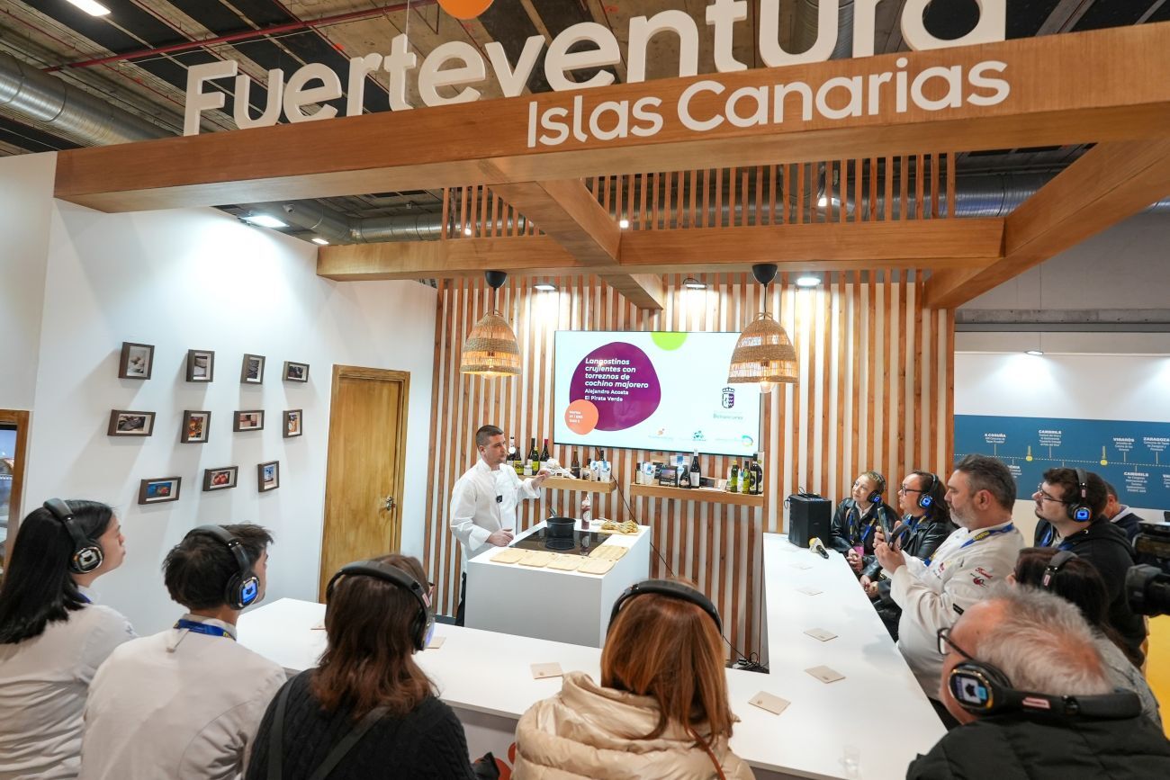 Stand de Fuerteventura en Madrid Fusión.