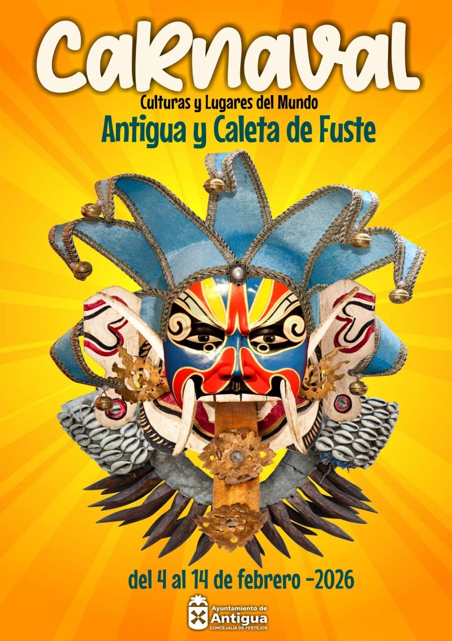 Cartel del Carnaval de Antigua 2026.