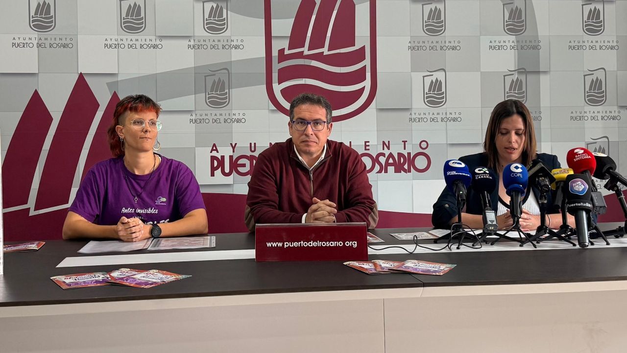 El ayuntamiento presentó el programa '8M Marzo Feminista 2026'.