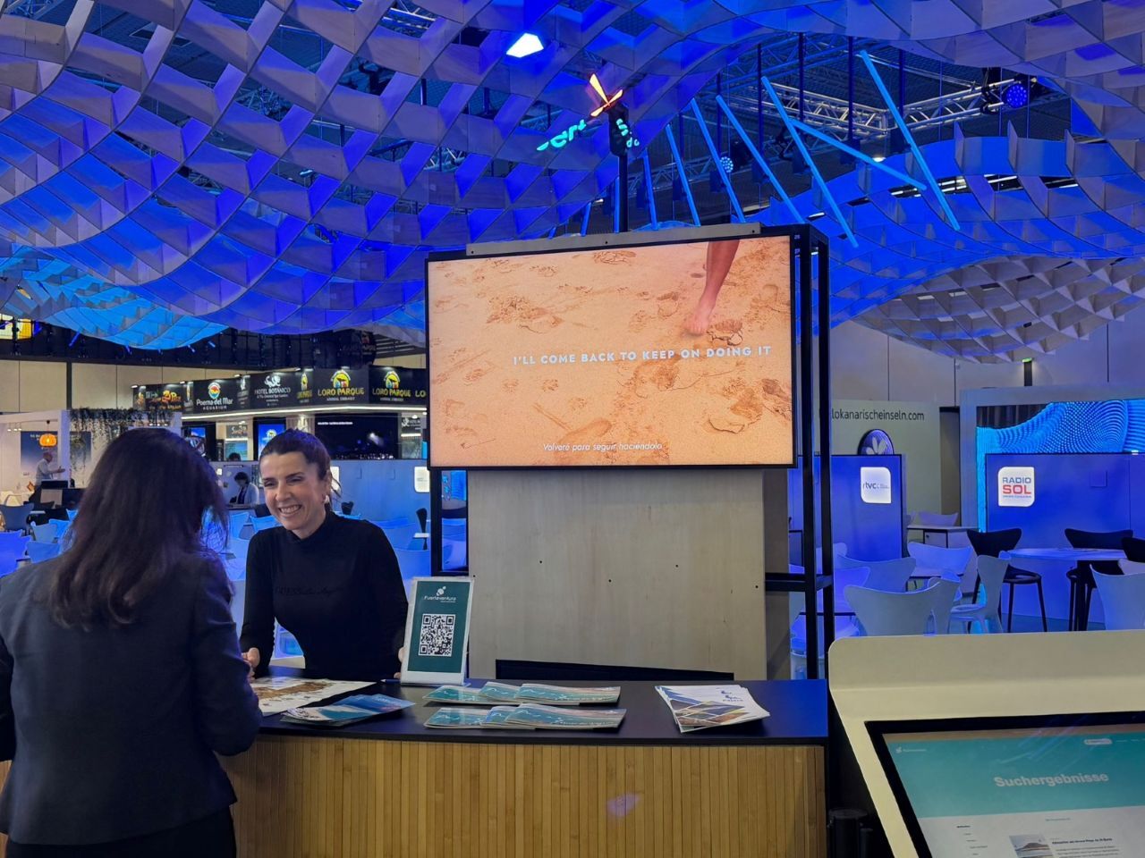 Fuerteventura estuvo presente en el sstand de Canarias de la ITB de Berlín 2026.