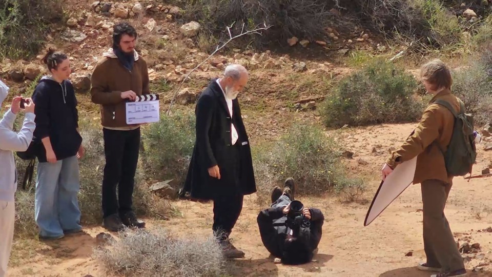 Momento del Taller de Cine Express del festival Mirafondo.