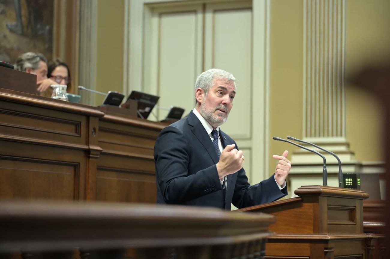 Clavijo interviene en la primera sesión del Debate sobre el Estado de la Nacionalidad de 2026.