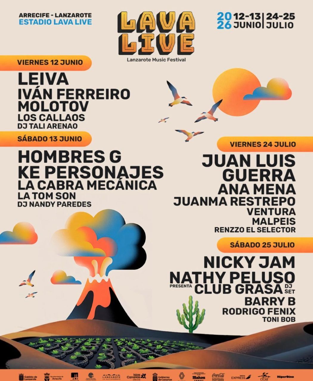 Cartel del Lava Live Festival 2026.