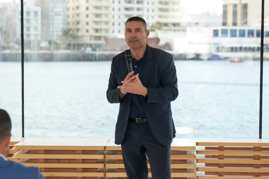 El presidente lanzaroteño, Oswaldo Betancort.