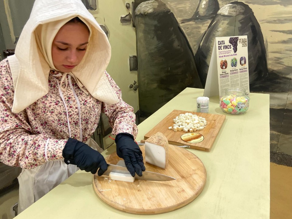 El stand de Puerto del Rosario en Feaga es un diseño de Dailos Paniagua.