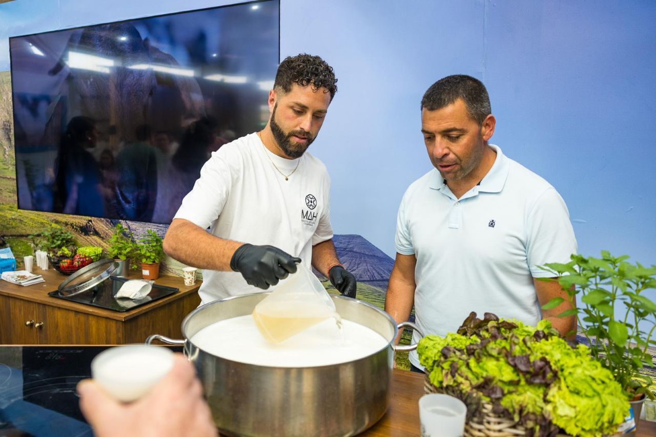 Showcooking de La OLiva en Feaga.