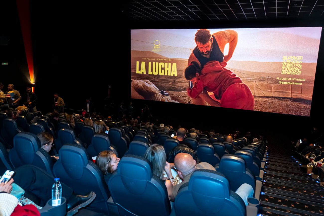 Estreno de La Lucha en Fuerteventura.