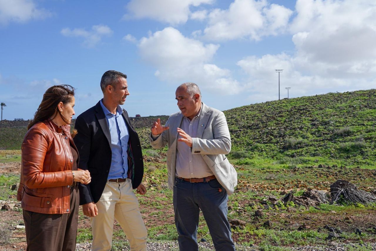 Lola García, Isaí Blanco y Tomás Pérez.