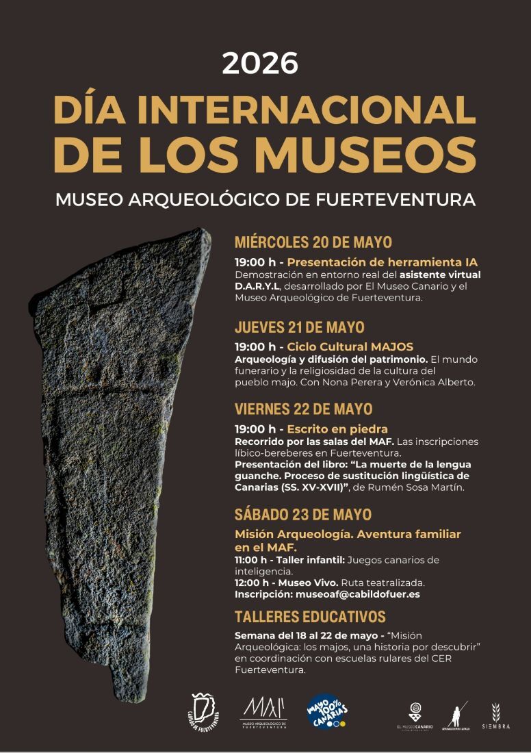 Programa del el Día Internacional de los Museos 2026.