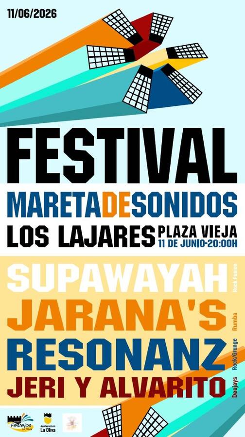 Cartel del Festival Mareta de Sonidos.