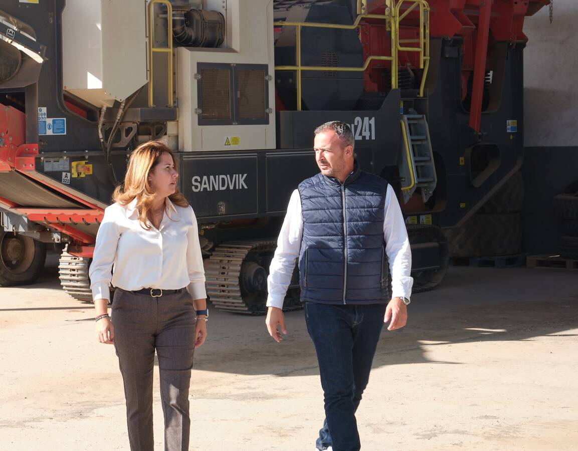 Lola García y Enrique Pérez, en Zurita.