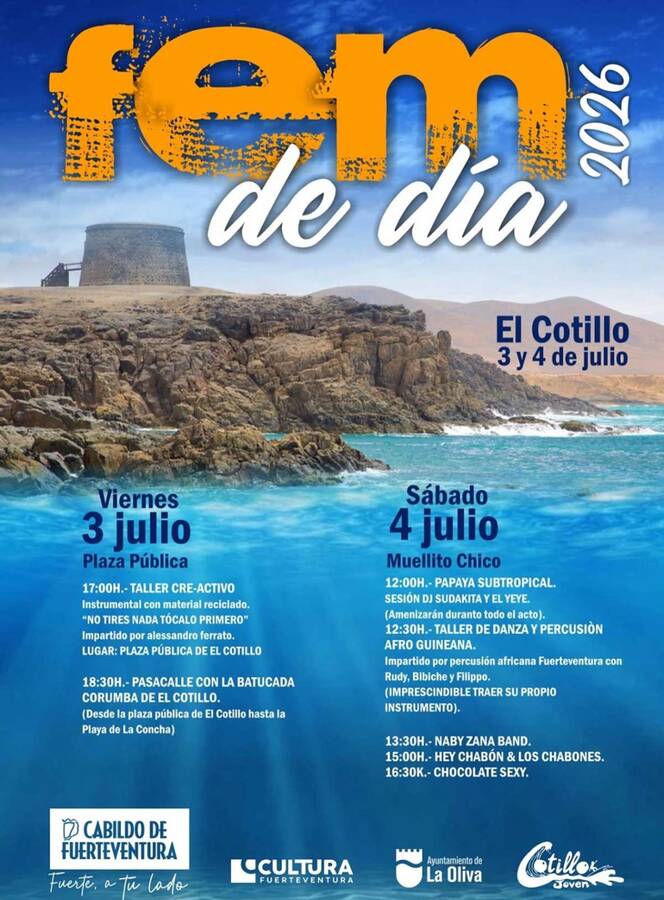 Actividades y talleres del FEM 2026.