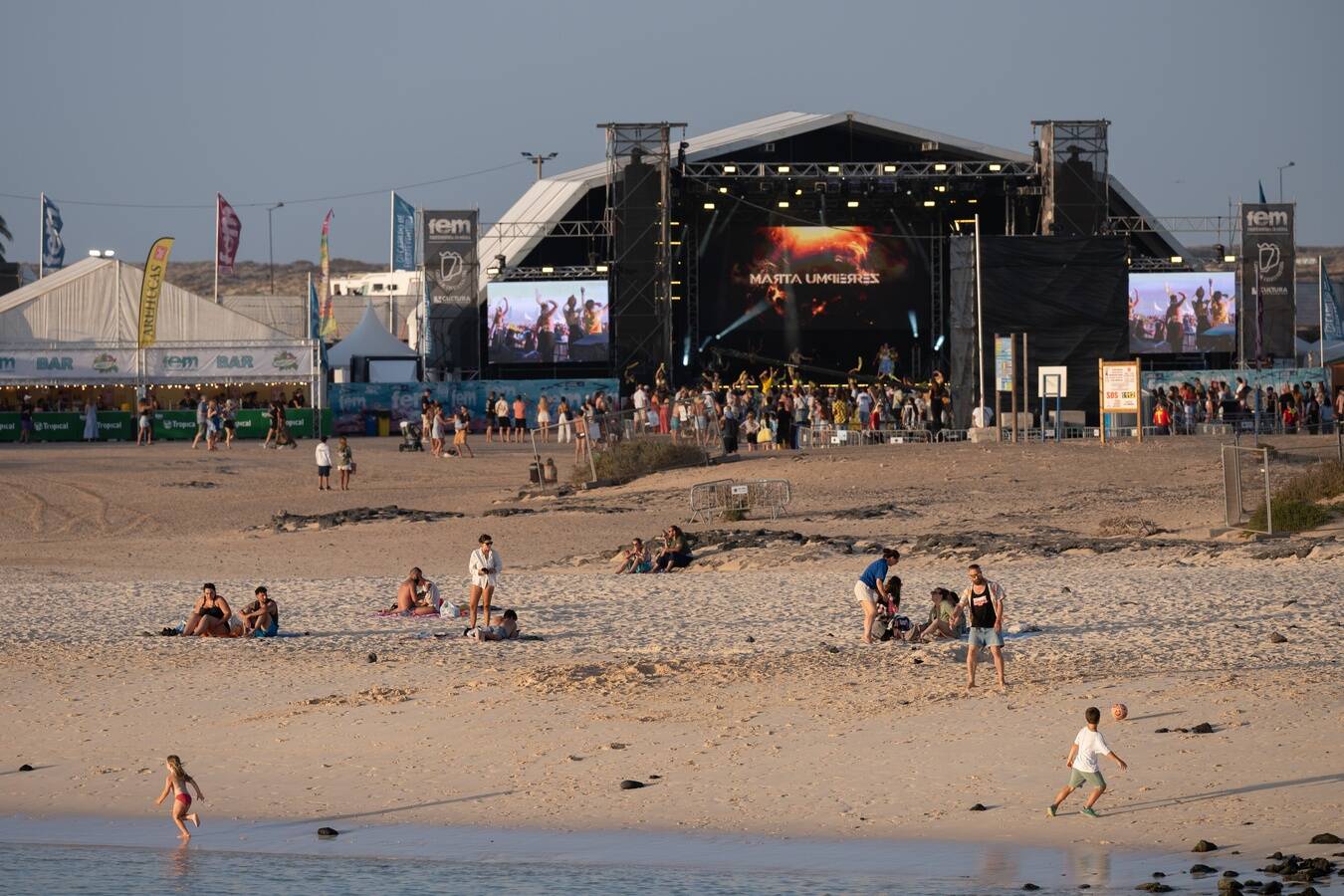Imágenes de la noche del viernes, en Fuerteventura en Música 2026.