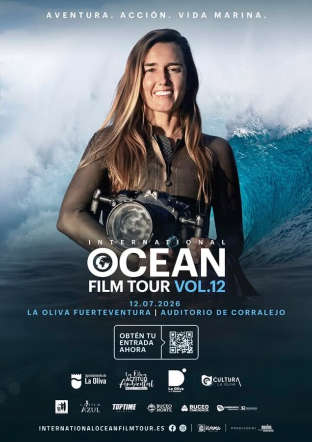 Cartel del International Ocean Film Tour 2026.