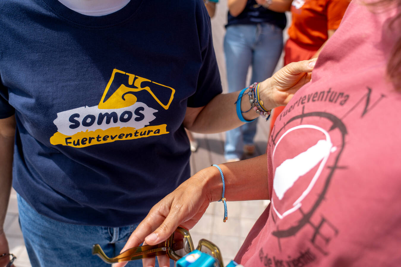 Material promocional de Asamblea Majorera por su 50 aniversario.