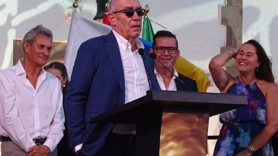 Ramón Domínguez, en los Honores y Distinciones de Pájara 2026.