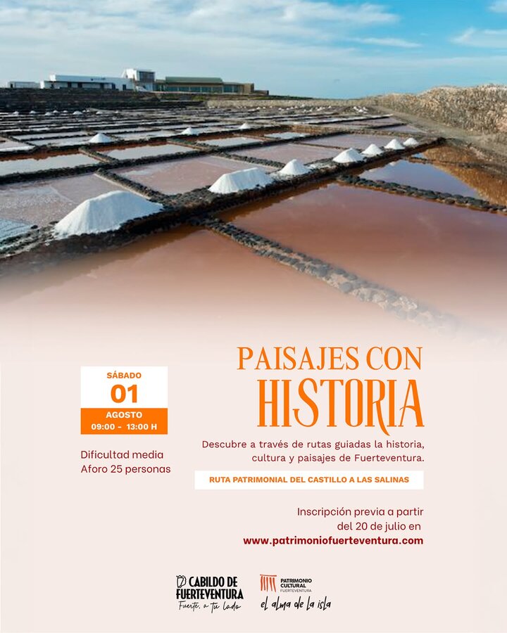 Paisajes con historia Caleta salinas cartel