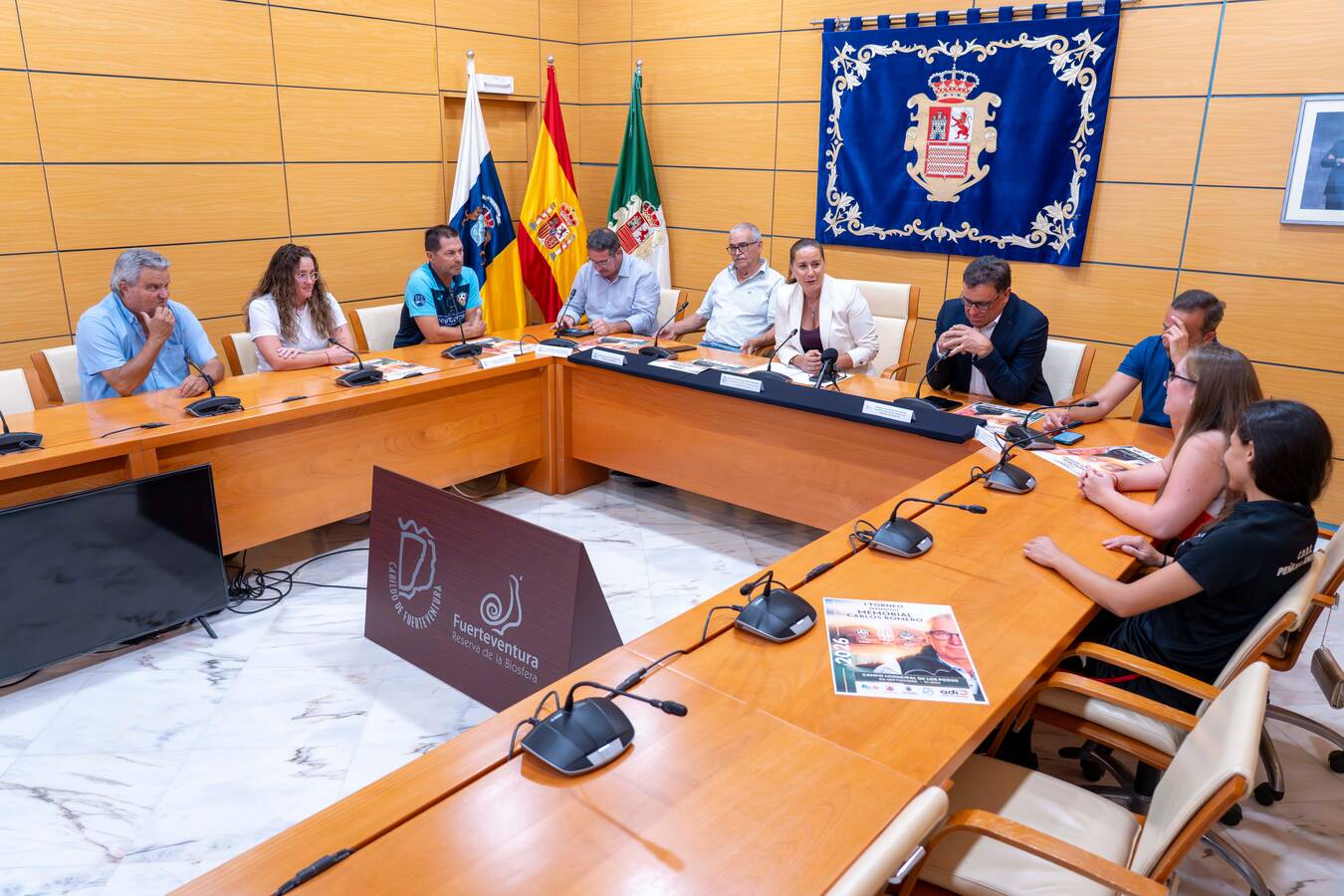 Presentación del I Memorial de Fútbol Femenino Carlos Romero.
