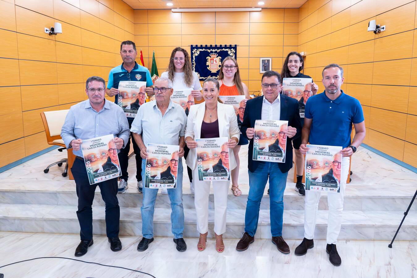 Presentación del I Memorial de Fútbol Femenino Carlos Romero.